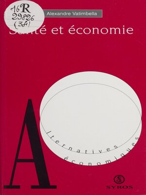 cover image of Santé et économie